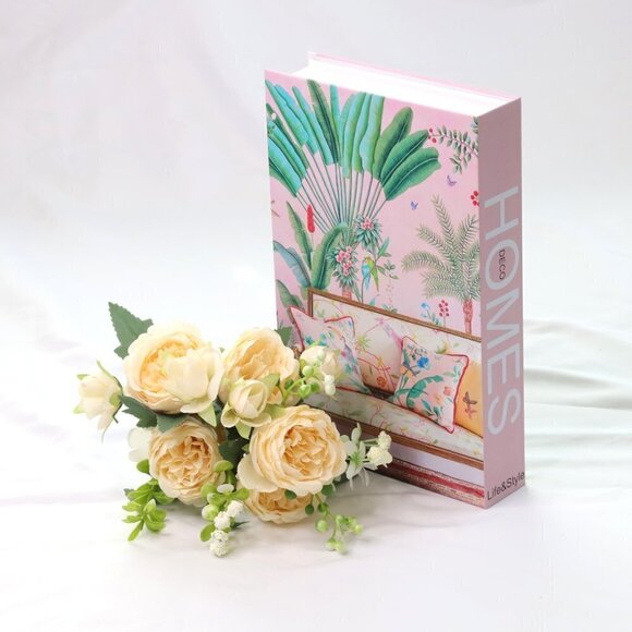 NEW Luxury Decoration Coffee Table Fashion Art Faux Book Storage Box - Picture 3 of 8